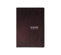 Calligraphe 2276C Lot de 5 Cahiers Brochures Dos Toilé (une Marque de Clairefontaine) - A4 21x29,7cm - 288 Pages Grands Carreaux - Papier Blanc 70g Couverture Carte Recy Vernie Couleurs Aléatoires