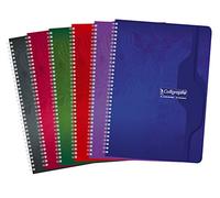Calligraphe 2406C - Cahier à Spirale A4 100p Grands Carreaux 70g