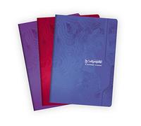 Cahier piqué 7000 A4 140 pages grands carreaux 70 g - Assortis