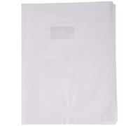 Calligraphe Protège-cahier 72514AMZC Grain cuir Blanc 24x32 cm 22/100ème Porte-étiquette PVC opaque