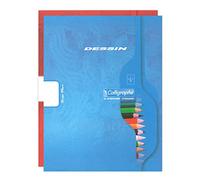 Calligraphe Cahier de dessin 7551C - 17x22 cm, 32 p., papier 90 g, couverture carte recyclée vernie