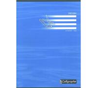 Calligraphe 7553C - Cahier Dessin 24x32cm 32p Unies Blanches 120g