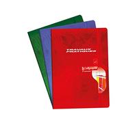 Calligraphe 7599C - Cahier TP A4 144p Grands Carreaux 70g + Unies 90g