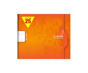 Calligraphe 7702Cpack - Lot 25 Cahiers Maternelle Jaunes 17x14,7cm 24p 70g