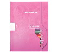 CALLIGRAPHE Cahier piqué dessin 17x22 16p uni 90g