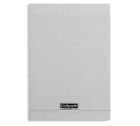 CALLIGRAPHE Cahier piqué POLYPRO 21x29,7 cm 96p séyès 90g Gris