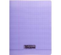 CALLIGRAPHE Lot de 3 Cahiers piqué POLYPRO 17x22 cm 32 p séyès 90g Violet