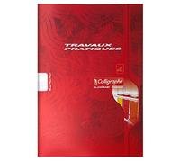 CALLIGRAPHE Lot de 3 Cahiers Travaux Pratique piqué 21x29,7 48p séyès+uni 70+90g