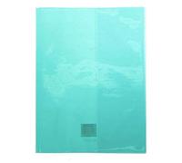 CALLIGRAPHE Lot de 5 Protège-cahiers Cristal Luxe 22/100ème 24x32 transparent Vert