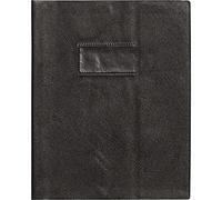 Clairefontaine Protège-cahier Grain cuir 20/100ème 17x22 noir