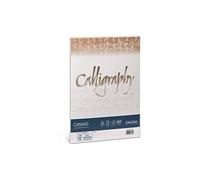 Calligraphie Album Toile Papier Toile Rugueux Blanc 50 Feuilles A4 210x297mm 200g/Mq