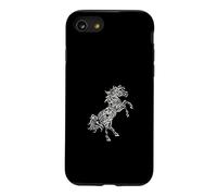 Calligraphie Arabe Arabe Cheval Art Équestre Amoureux des Chevaux Coque pour iPhone SE (2020) / 7/8
