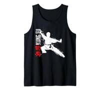 Calligraphie Chinoise Kung Fu pour Arts Martiaux Débardeur