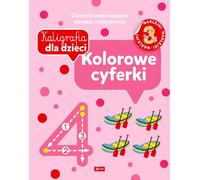 Calligraphie pour enfants Chiffres en couleur - Ouvrage collectif (Bildung für Kinder auf Polnisch)