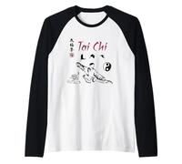 Calligraphie Tai Chi/Taiji Art Chinois Classique Manche Raglan