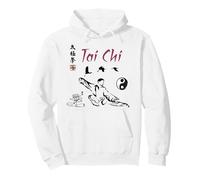 Calligraphie Tai Chi/Taiji Art Chinois Classique Sweat à Capuche