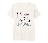 Calligraphie Tai Chi/Taiji Art Chinois Classique T-Shirt Haut de Gamme