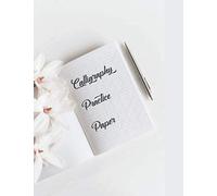 Calligraphy Practice Paper: Calligraphy And Hand Lettering Practice Journal, Calligraphy For Beginners Kit, Modern Calligraphy Slant Angle Lined Guide Paper, Alphabet Practice Paper, Practice Sheets F