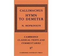 Callimachus, Cambridge Classical Texts and Commentaries
