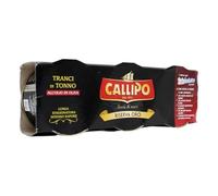 CALLIPO RÉSERVE OR TRANCHES DE THON À L'HUILE D'OLIVE 3X70 GR