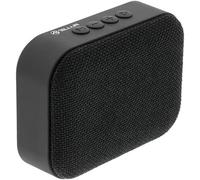 Callisto Enceinte Bluetooth Portable, Design En Tissu Ultra-Compacte, Petite Enceinte Bluetooth Portable, Mains Libres, Usb, Microsd/Tf, Port Aux Microusb, Noir[Z1051]