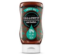Callowfit Sauce à faible teneur en glucides 0 % de graisse et de sucre - Sauce diététique (Ssmoky BBQ)