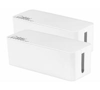 Callstel : 2 boîtes de rangement pour multiprise - 40 cm G