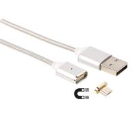 2 câbles Micro USB magnétiques - 1m Callstel