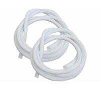 Callstel 2 gaines à fermeture auto pour câble - coloris blanc / 3 m