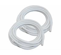 Callstel 2 gaines à fermeture auto pour câble - coloris blanc / 8 m