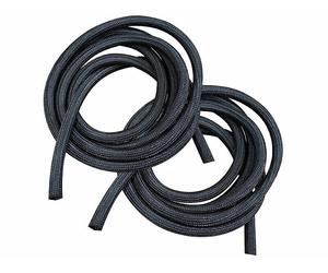Callstel 2 gaines à fermeture auto pour câble - coloris noir / 3 m