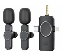 Callstel 2 microphones sans fil USB-C / Lightning / jack