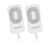 Callstel 2 patchs compatibles Qi pour iPhone 5C, 5S, SE, 6, 6S/Plus, 7, 7S/plus
