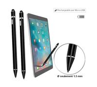 Callstel 2 stylets actifs rechargeables pour écran tactile - compatible iPad Pro