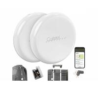 Callstel 2 traceurs localisateurs d'objets et de clés compatibles AirTag SGF-20 - Blanc