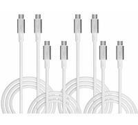Callstel 4 câbles de chargement USB-C / USB-C jusqu’à 100 W noir - 2 m
