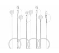 Callstel 4 câbles de chargement USB pour Apple Watch - 1 m