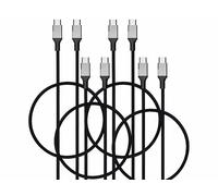Callstel 4 câbles USB-C / USB-C Power Delivery jusqu'à 100 W - 50 cm