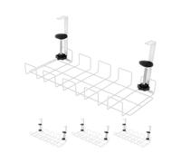 Callstel 4 paniers à câbles - coloris blanc