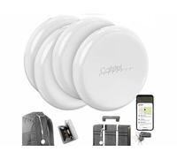 Callstel 4 traceurs localisateurs d'objets et de clés compatibles AirTag SGF-20 - Blanc