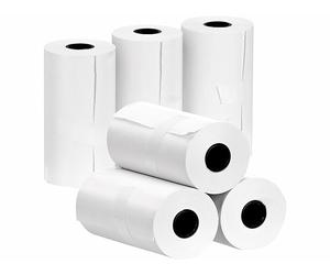 Callstel 6 rouleaux de papier autocollant 4,3 m pour imprimante TD-100.app