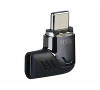 Callstel Adaptateur USB-C coudé 100 W avec embout magnétique