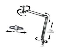 Callstel : Bras articulé universel pour tablettes - Avec pince à iPad et grandes tablettes