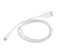 Callstel Câble Lightning vers USB - Certifié MFi - Blanc - 1 m