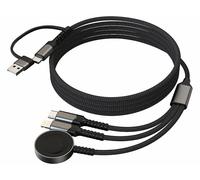 Callstel Câble USB-A / USB-C vers Lightning / USB-C / Apple Watch - 2 m