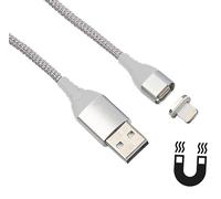Callstel Câble USB compatible Lightning magnétique 1 m pour chargement et transfert