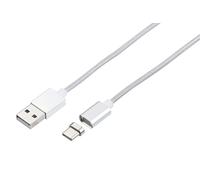 Callstel Câble USB transfert & chargement 1 m à connecteur magnétique USB-C