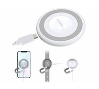 Callstel Chargeur sans fil 15W compatible MagSafe et Qi - coloris blanc