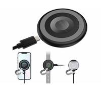 Callstel Chargeur sans fil 15W compatible MagSafe et Qi - coloris noir