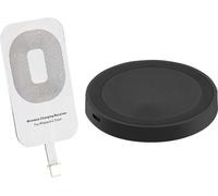 Callstel Kit chargement à induction compatible Qi pour iPhone 5C, 5S, SE, 6/Plus, 7/plus